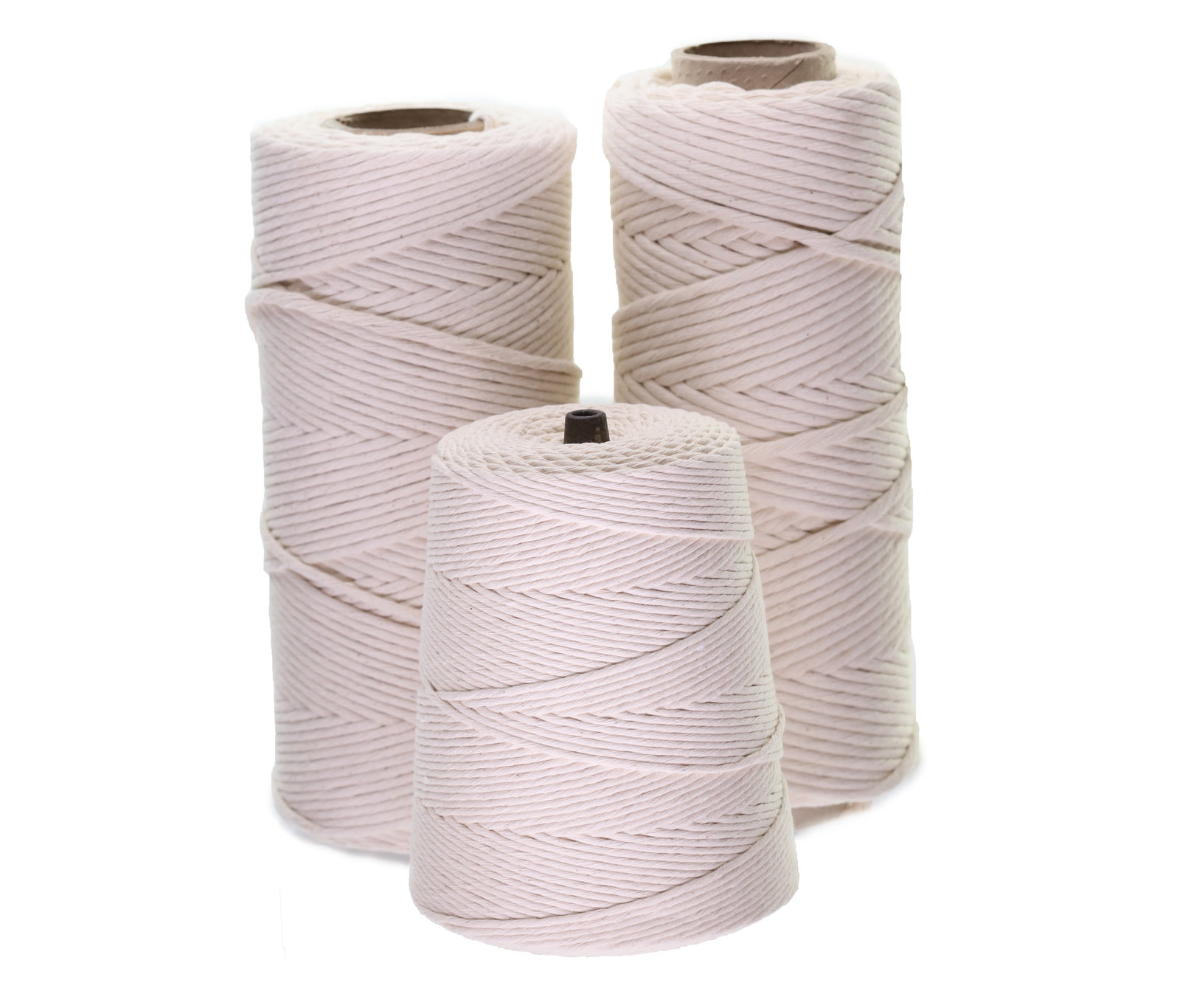 100% Cotton Rope Spool - Made in America - 5/16 Solid Braid Rope - 500 ft.  Spool — The Mountain Thread Company (TM)