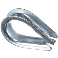 Zinc Rope Thimbles