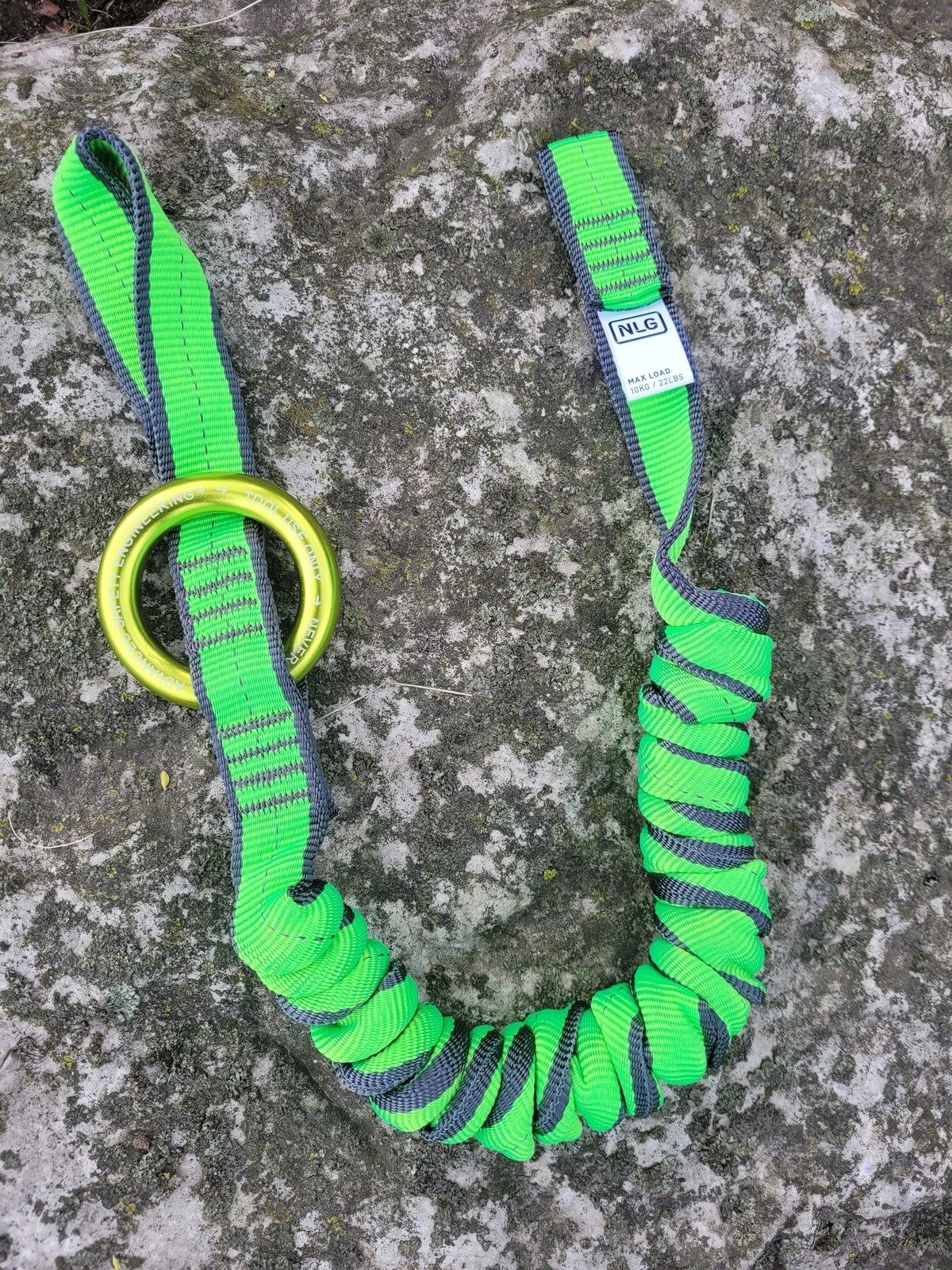 NLG Chainsaw Lanyard - Super Bungee with HD Aluminium O ring