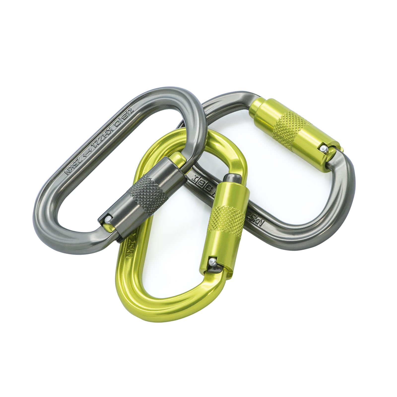 ISC OVAL KARABINER 3 Pack