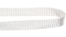 Polyester Pull Tape Unmarked For Halters -5/8" White (Thin)