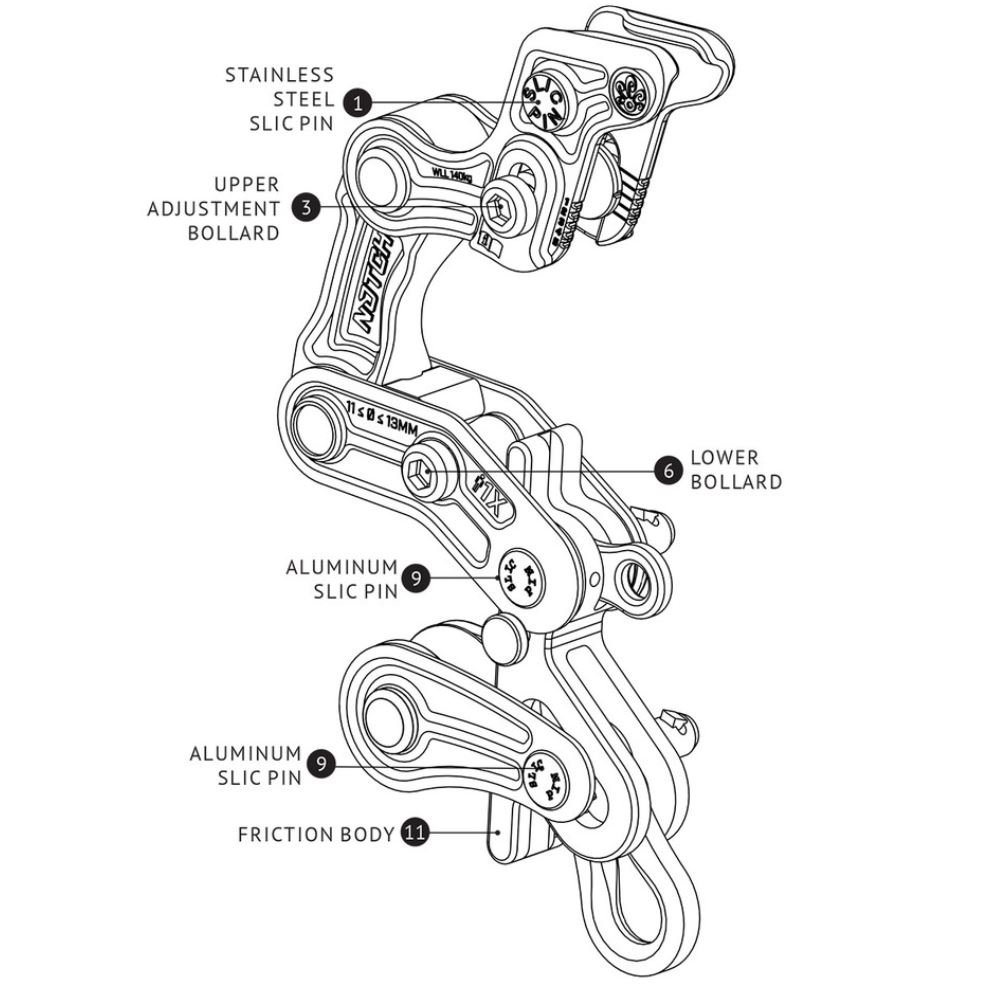 Notch Rope Runner Pro Replacement Part