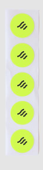 Helmet Sticker NFC Tag