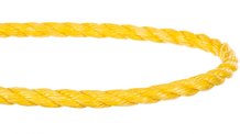Polypropylene 3 Strand Industrial (Wooden Reel) -3/16" Yellow
