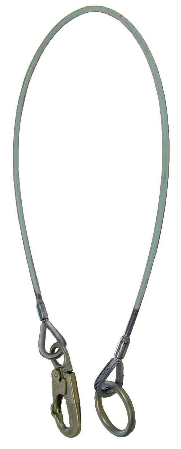 Cable Anchor Sling w/Snap Hook & O-Ring