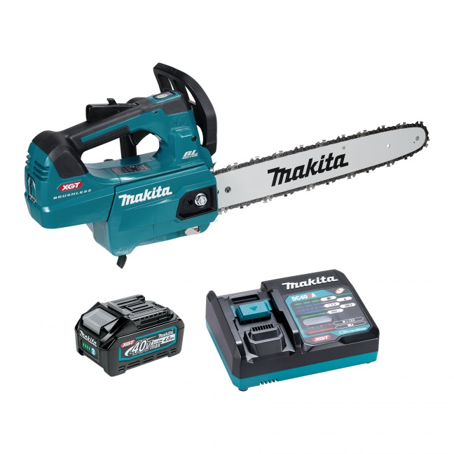 Makita 40Vmax XGT Brushless 16" Top Handle Chainsaw, 4.0Ah x1Kit