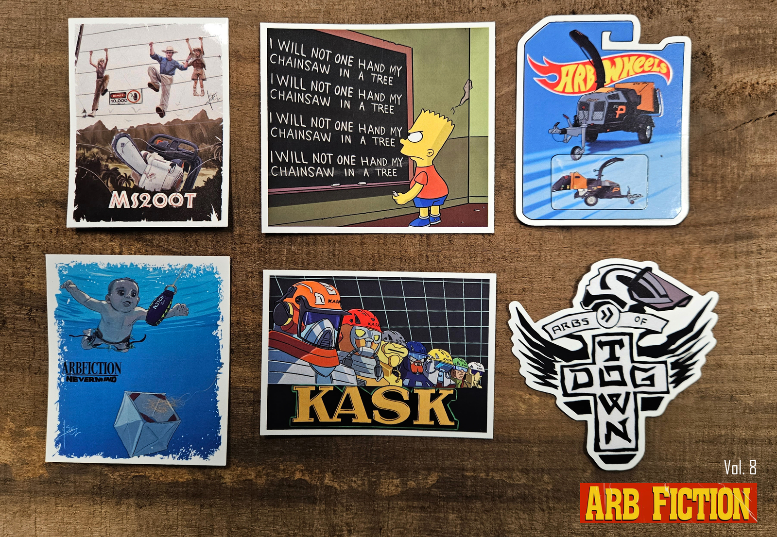 Arbfiction Sticker Pack