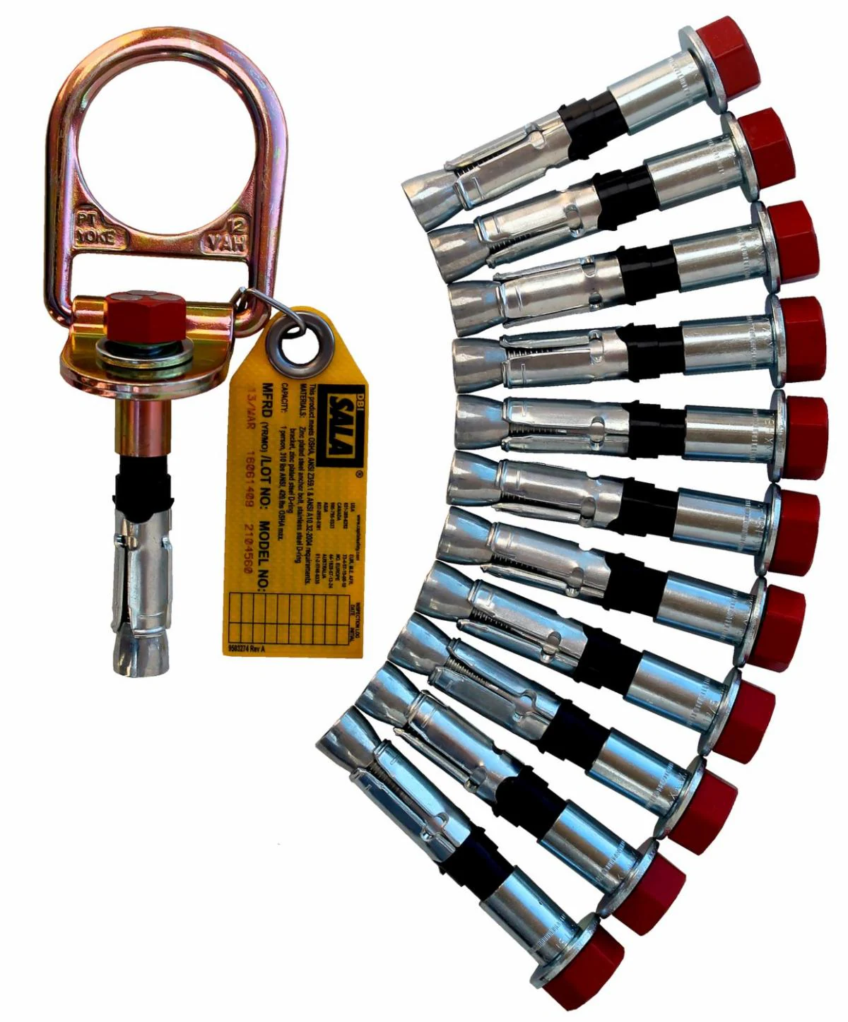 3M DBI-SALA Concrete D-ring Anchor & Bolt Kit
