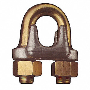 GOLDEN U-BOLT FORGED WIRE ROPE CLIPS