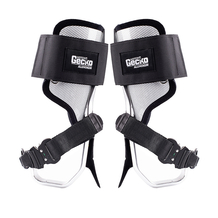 NOTCH GECKO ALUMINUM 2.0 CLIMBERS REPLACEMENT PADS W/ STRAPS (PAIR) - NOTCH GECKO ALUMINUM 2.0 CLIMBERS REPLACEMENT PADS W/ STRAPS (PAIR)
