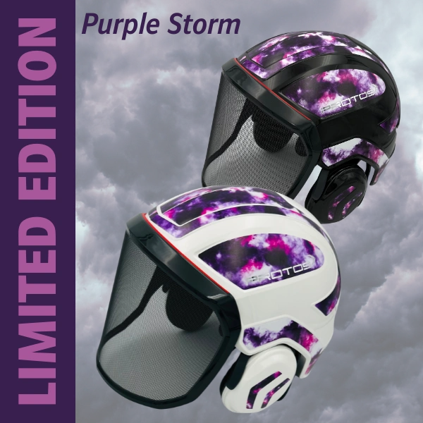 Pfanner Protos Helmet Purple Storm