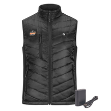 Ergodyne N-Ferno 6495 Rechargeable Heated Vest w/ Battery Power Bank - 7.2v/5000mAh - Ergodyne N-Ferno 6495 Rechargeable Heated Vest w/ Battery Power Bank - 7.2v/5000mAh