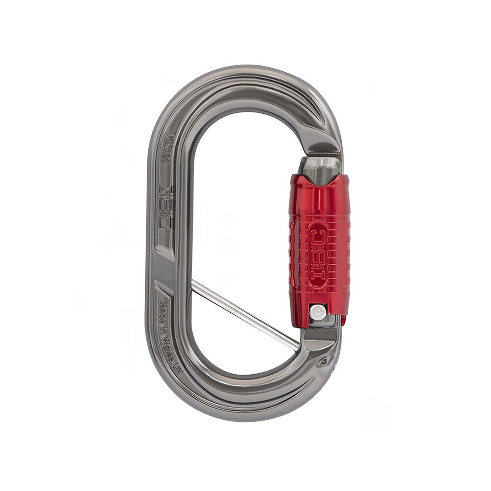 ISC Compact Oval Karabiner w/Captive Pin
