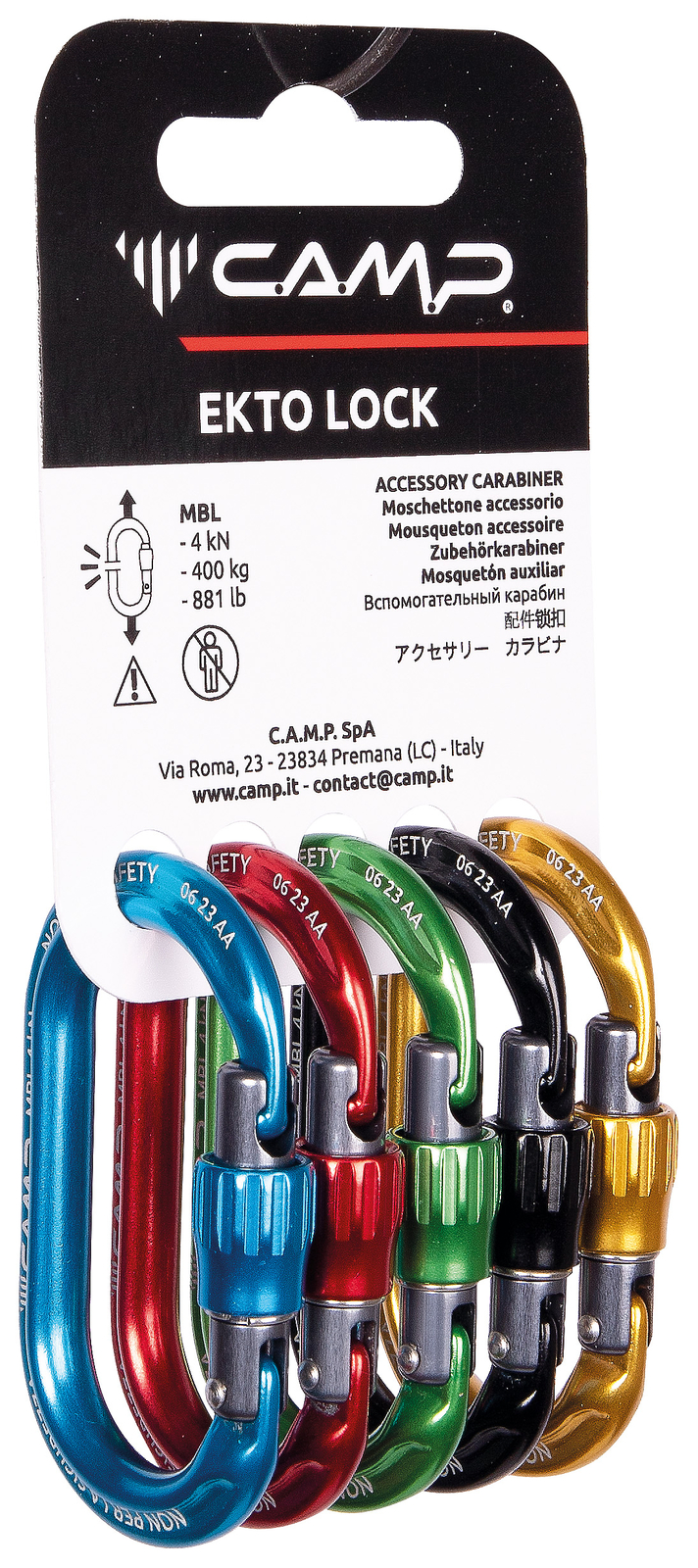 CAMP EKTO ACCESSORY CARABINER