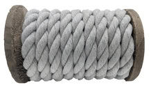 Cotton 3 Strand Solid Colors -1/2" Pearl Grey