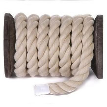 Cotton 3 Strand Solid Colors -1/4" Tan