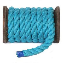 Cotton 3 Strand Solid Colors -3/8" Turquoise