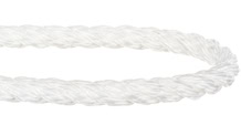 Nylon 3 Strand -5/8" White