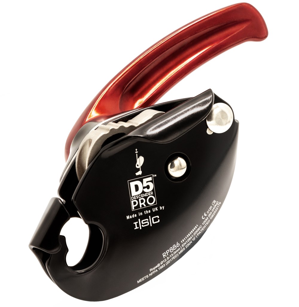 ISC D5PRO Work/Rescue Descender