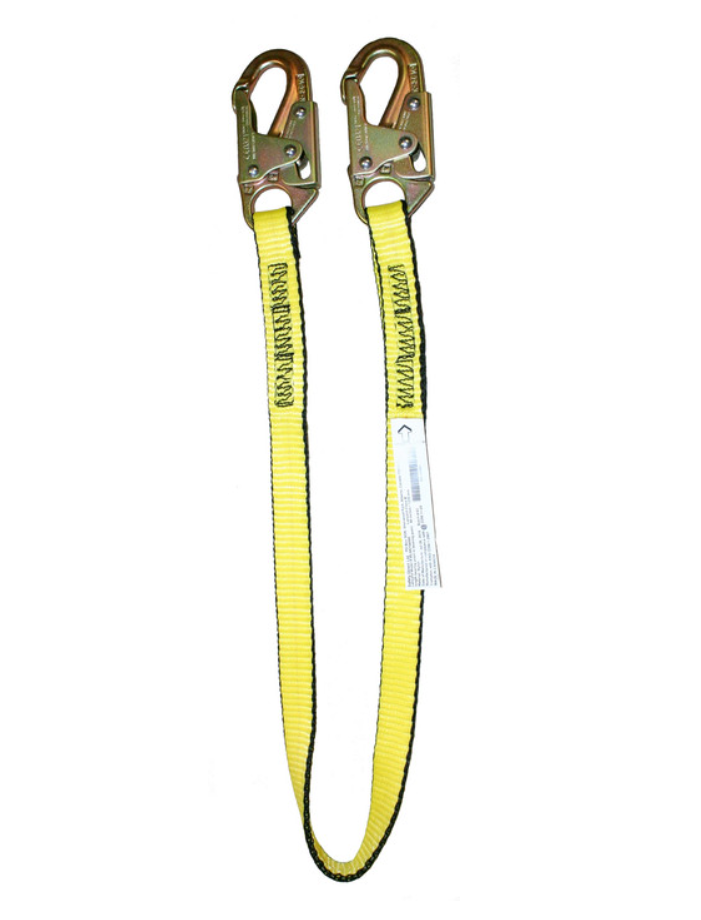 MLR Ultra Guard 1" Nylon Single Leg Restraint/Positioning Lanyards