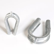 Preformed Thimble with Locking Tab - Preformed Thimble with Locking Tab