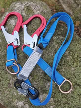 MLR Polyester 12' Freefall Y Lanyard - MLR Polyester 12' Freefall Y Lanyard