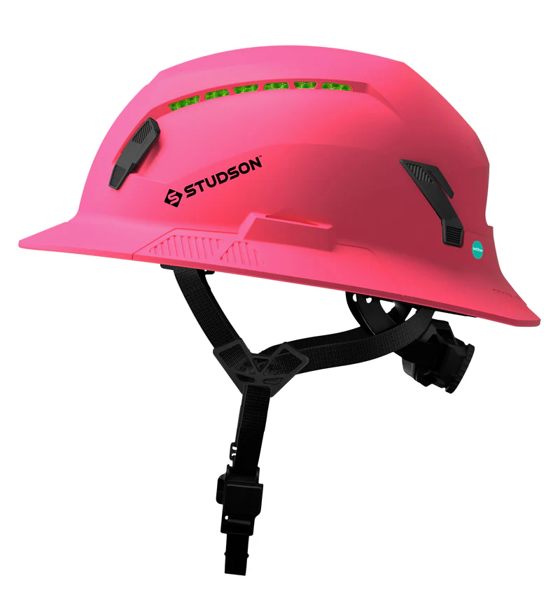 Studson SHK-1 Non-Vented Full Brim Helmet