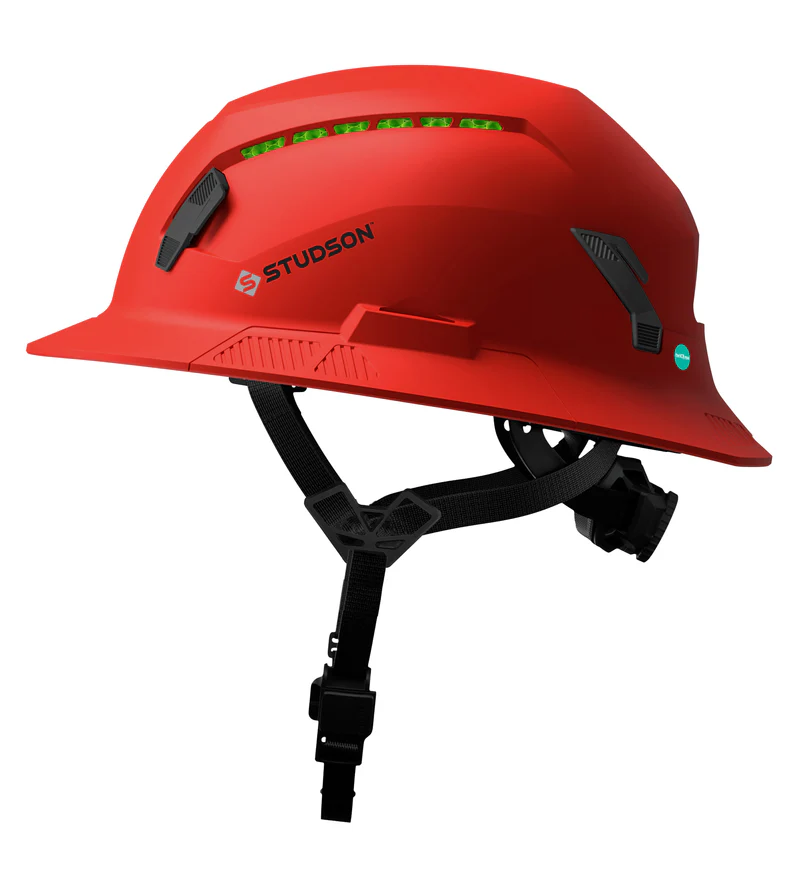 Studson SHK-1 Non-Vented Full Brim Helmet