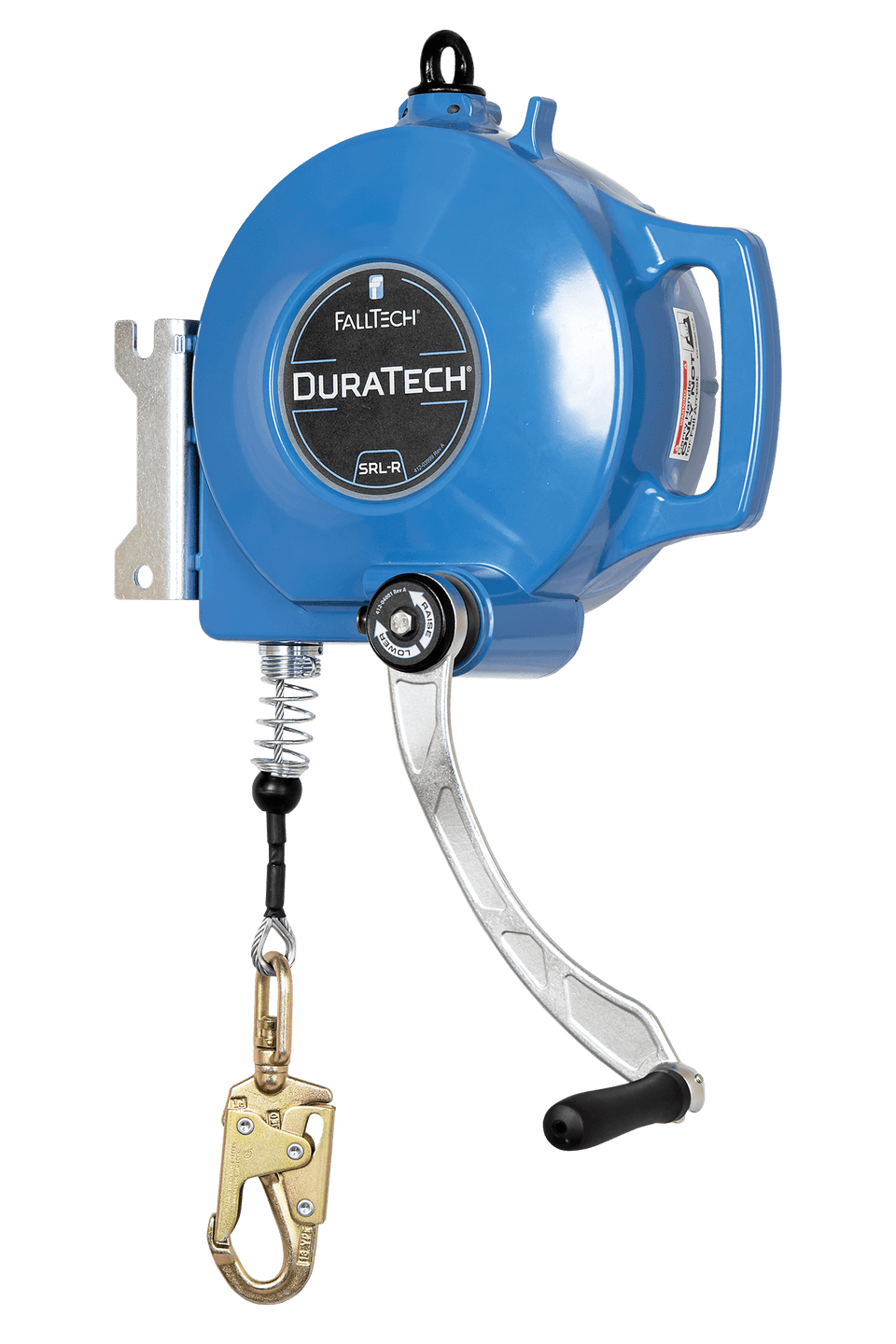 Falltech DuraTech 3-way SRL-R with 120' Galvanized Steel Cable for Tripods and Davits