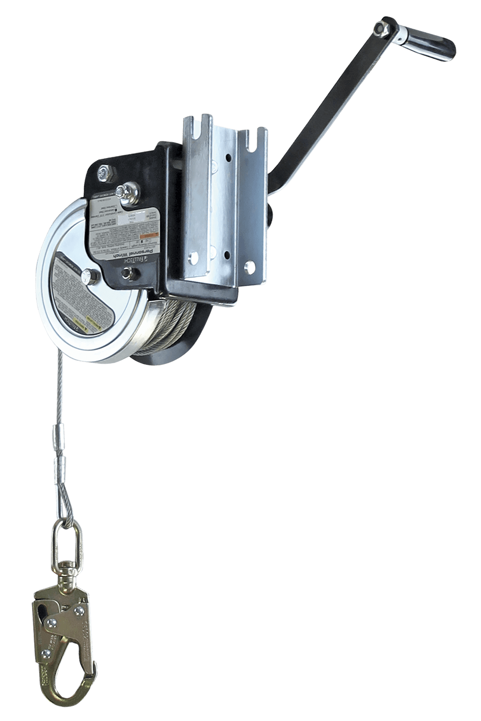 Falltech FallTech Personnel Winch for Tripods and Davits with Galvanized Steel Cable