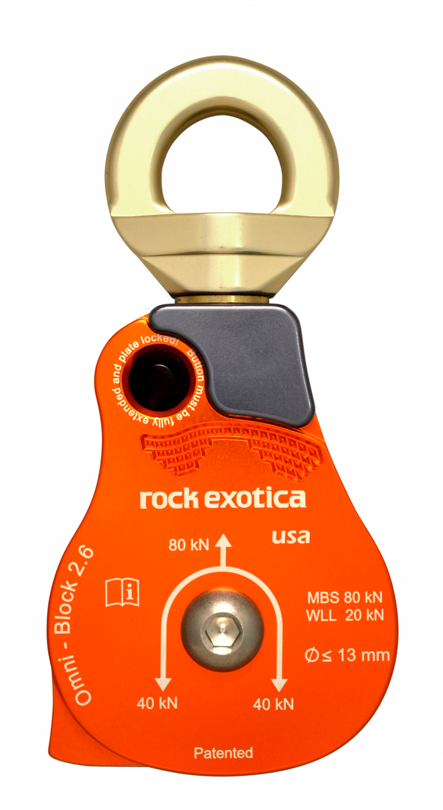 Rock Exotica Omni-Block - Swivel Pulley