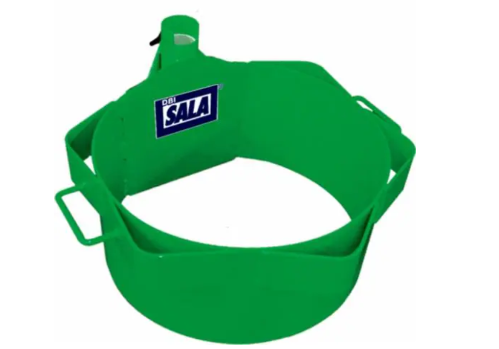 3M DBI-SALA Advanced Manhole Collar Davit Base, Green