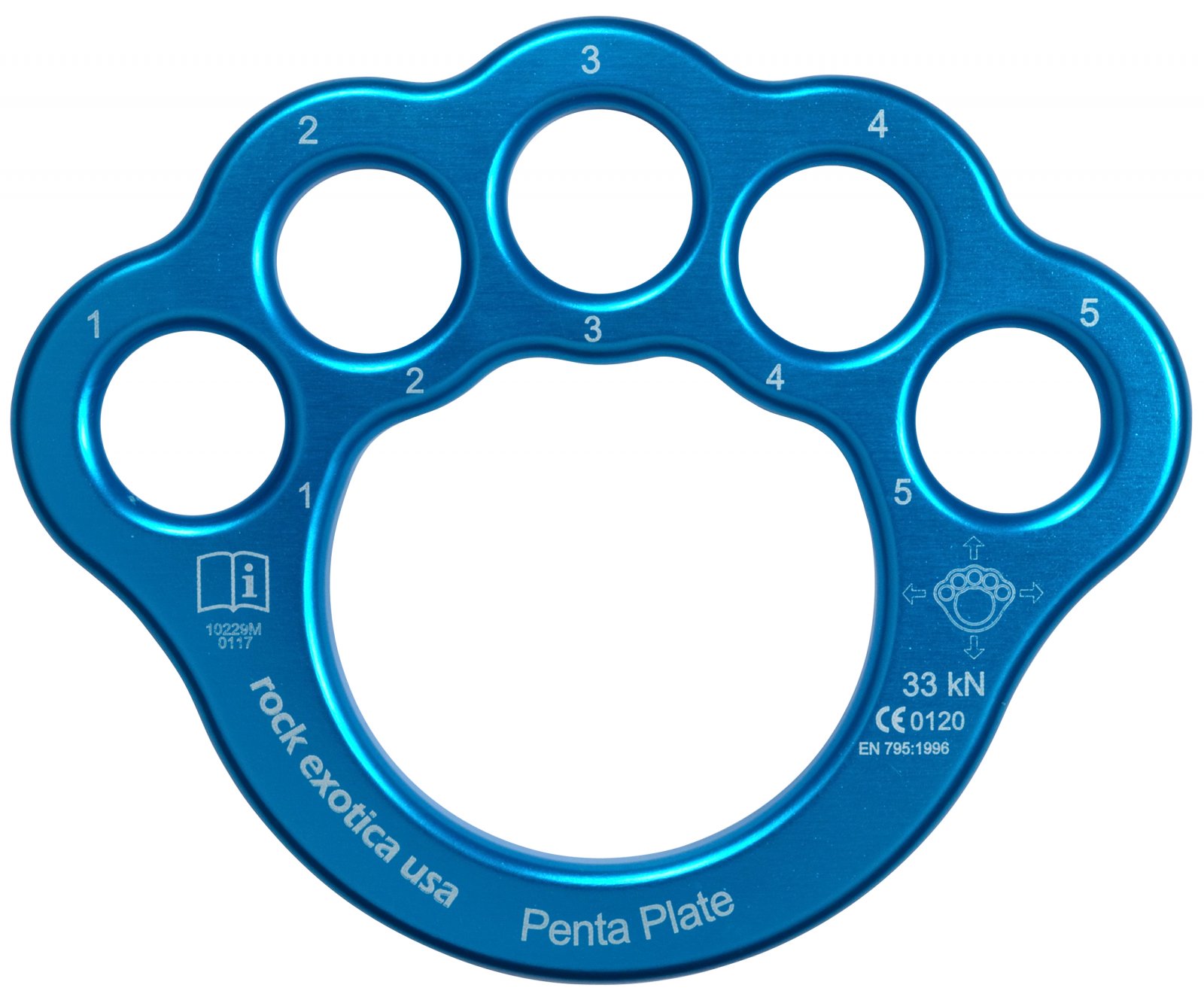 Rock Exotica PentaPlate - Flat Rig Plate