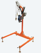 FallTech 5pc Confined Space Davit System with 12" to 29" Offset Davit Arm, Winch and SRL-R - FallTech 5pc Confined Space Davit System with 12" to 29" Offset Davit Arm, Winch and SRL-R