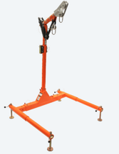 FallTech 5pc Confined Space Davit System with 12" to 29" Offset Davit Arm - FallTech 5pc Confined Space Davit System with 12" to 29" Offset Davit Arm