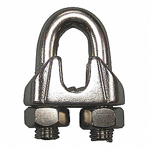 STAINLESS WIRE ROPE CLIPS