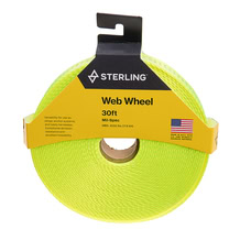 Tubular MIL-Spec Nylon Webbing -1" Yellow