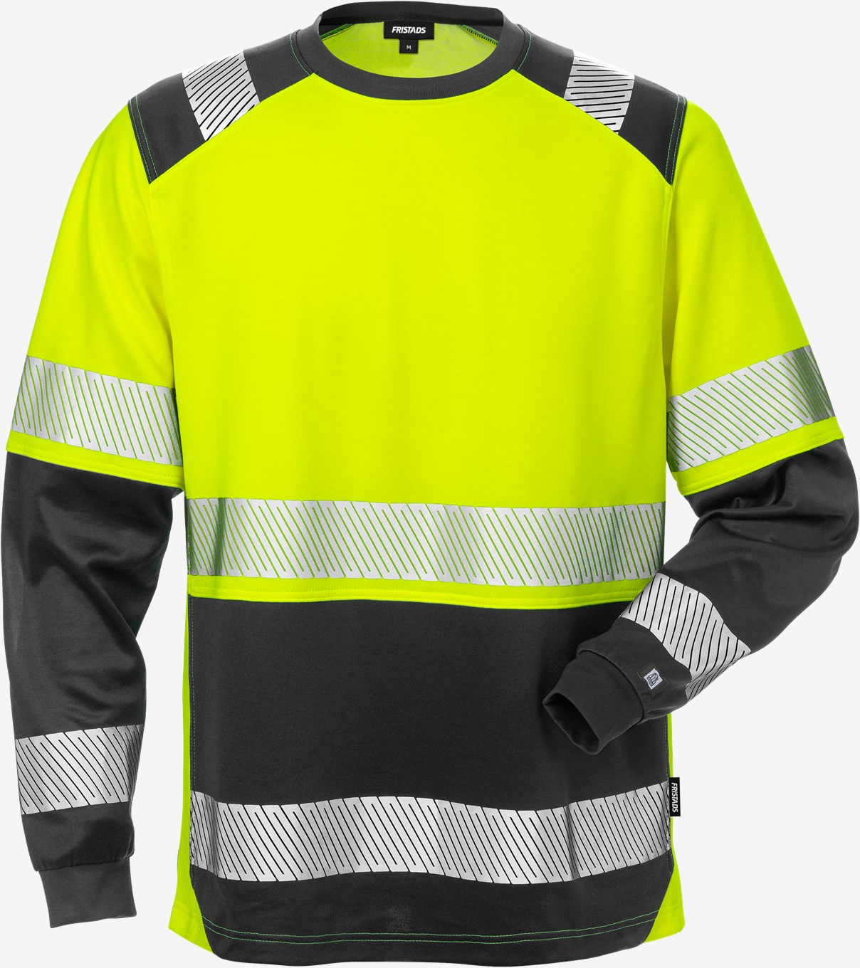 Fristads High Vis Long Sleeve T-Shirt Class 2 7457 THV
