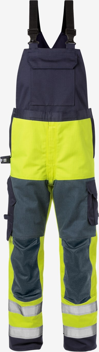 Fristads Flame High Vis Bib'N'Brace Class 2 1585 FLAM