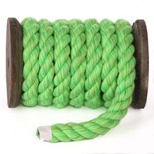 Cotton 3 Strand Solid Colors -1/4" Lime