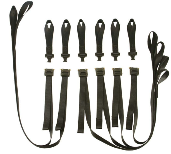 SKED-EVAC Aluminum Side Release Buckle Conversion Kit