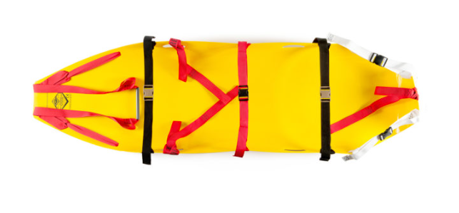 Skedco COMPLETE HMH (HAZ-MAT/HOSPITAL)Sked RESCUE SYSTEM with strap kit (Assembled & Rolled)
