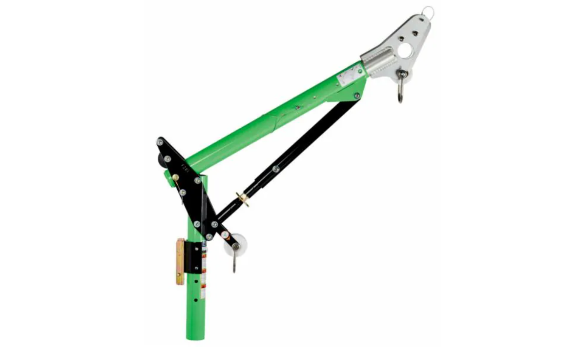 3M™ DBI-SALA Advanced Adjustable Offset Upper David Mast, Green/Silver