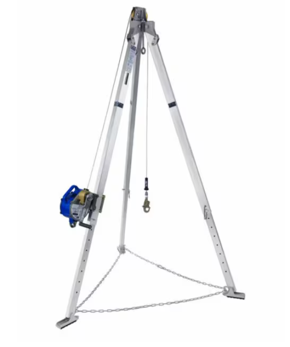 3M™ DBI-SALA Confined Space Aluminum Tripod with 3-Way SRL 50 ft. (15.2 m) Galvanized Cable