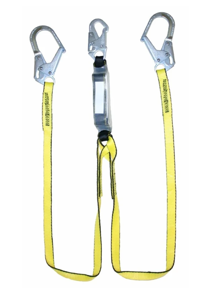 MLR Twin Leg Energy-Absorbing Nylon Lanyard