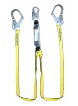 MLR Twin Leg Energy-Absorbing Nylon Lanyard - MLR Twin Leg Energy-Absorbing Nylon Lanyard