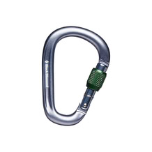 Black Diamond PearLock Screwgate Carabiner - Black Diamond PearLock Screwgate Carabiner
