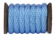 Polypropylene Multifilament Solid Braid (Derby Rope) - Solid Color -1/2" Sky Blue