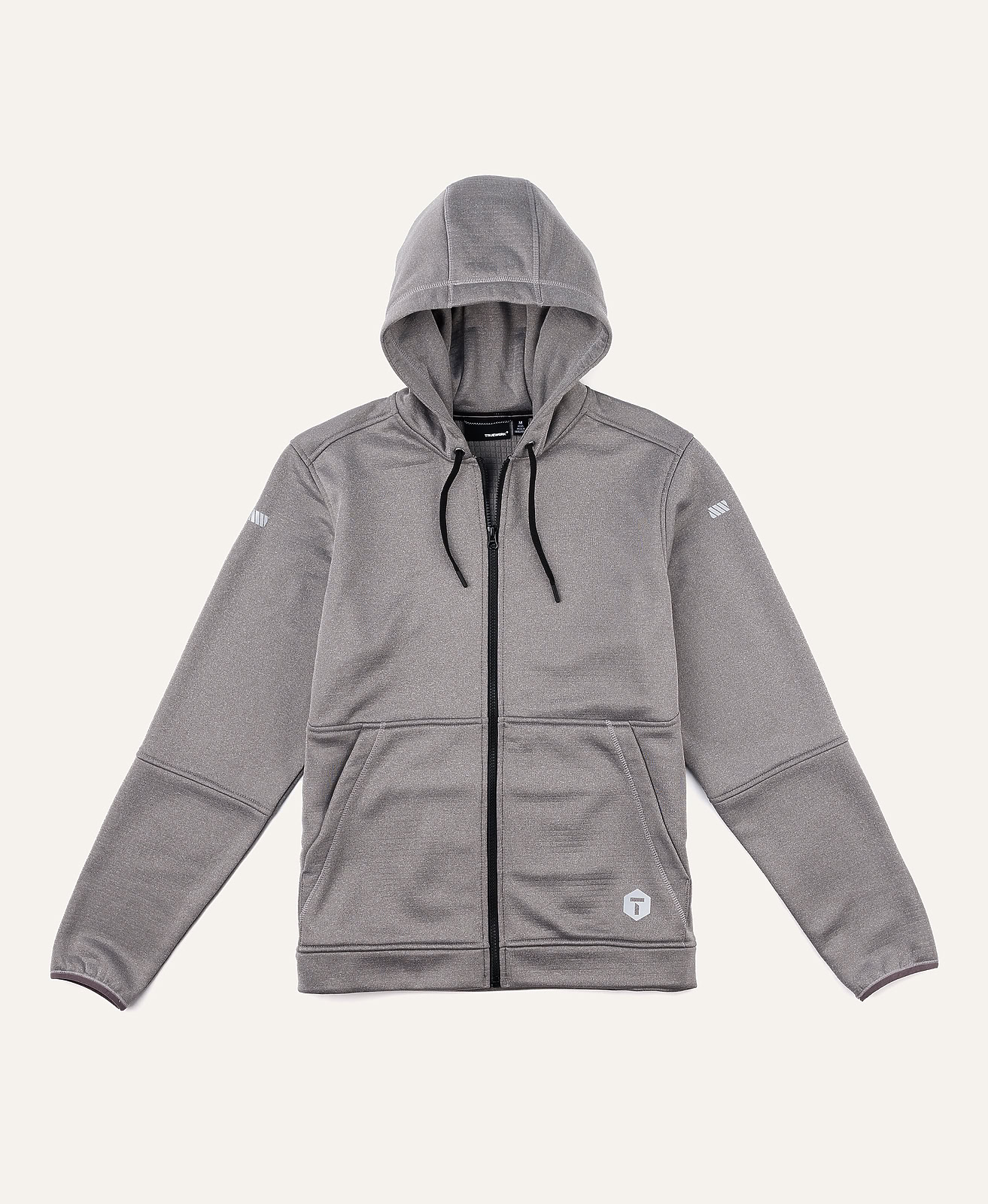 TRUEWERK M2 GRID ZIP UP HOODIE