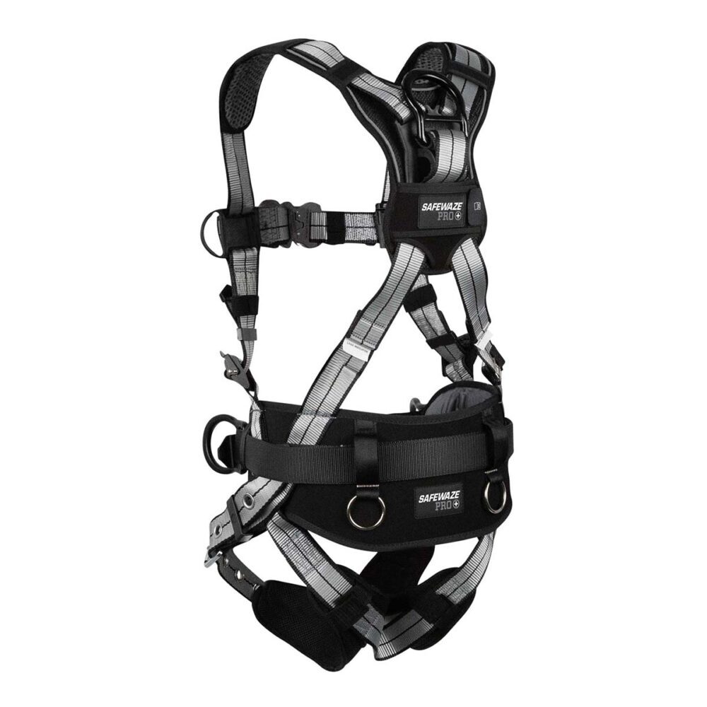 Leg Harness Rope SAFEWAZE PRO+ Slate Construction Harness: Alu 3D, Alu QC Chest, Alu FD ...
